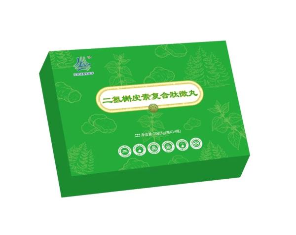 二氢槲皮素复合肽微丸