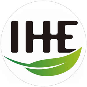 The China (Guangzhou) International Health Industry Expo (IHE China) logo